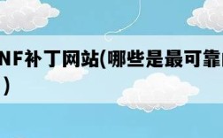 DNF補丁網站，哪些是最可靠的？