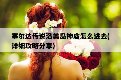 塞爾達傳說洛美島神廟怎么進去，詳細攻略分享-圖1