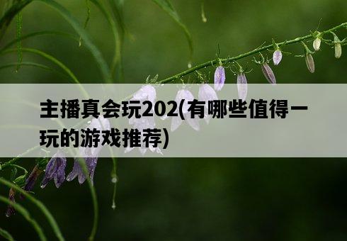 主播真會玩202，有哪些值得一玩的游戲推薦-圖1