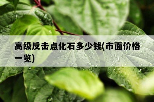高級反擊點化石多少錢，市面價格一覽-圖1