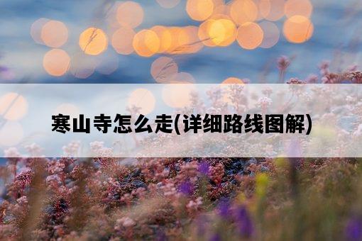 寒山寺怎么走，詳細路線圖解-圖1