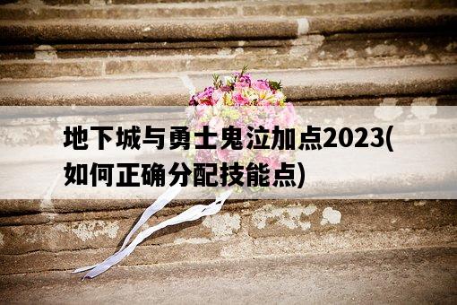 地下城與勇士鬼泣加點2023，如何正確分配技能點-圖1