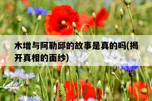 木增與阿勒邱的故事是真的嗎，揭開真相的面紗-圖1