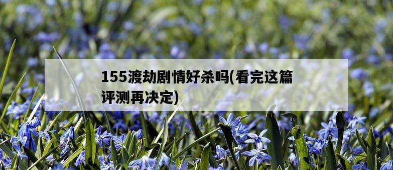 155渡劫劇情好殺嗎，看完這篇評測再決定-圖1