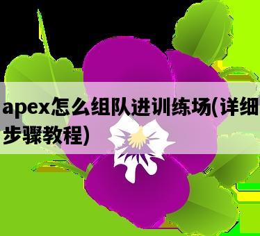apex怎么組隊進訓練場，詳細步驟教程-圖1