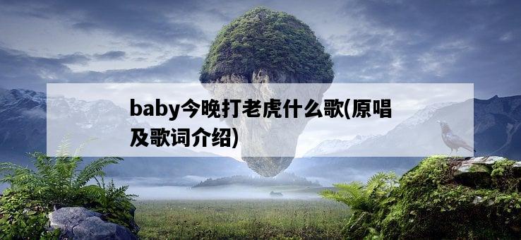 baby今晚打老虎什么歌，原唱及歌詞介紹-圖1