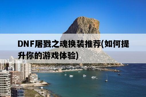 DNF屠戮之魂換裝推薦，如何提升你的游戲體驗-圖1