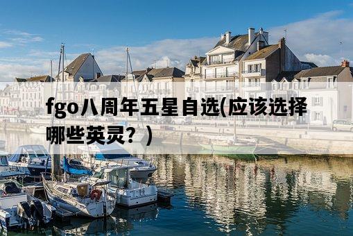 fgo八周年五星自選，應該選擇哪些英靈？-圖1