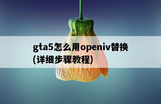 gta5怎么用openiv替換，詳細步驟教程-圖1