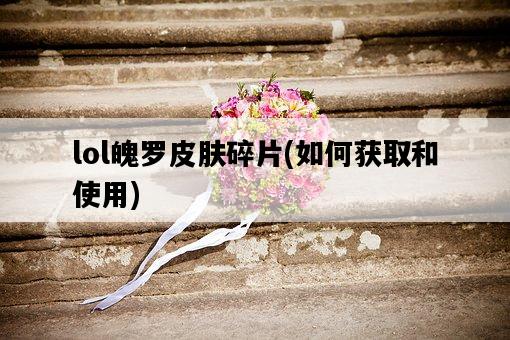 lol魄羅皮膚碎片，如何獲取和使用-圖1