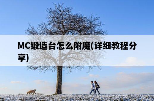 MC鍛造臺怎么附魔，詳細教程分享-圖1