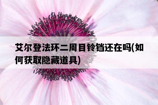 艾爾登法環二周目鈴鐺還在嗎，如何獲取隱藏道具-圖1