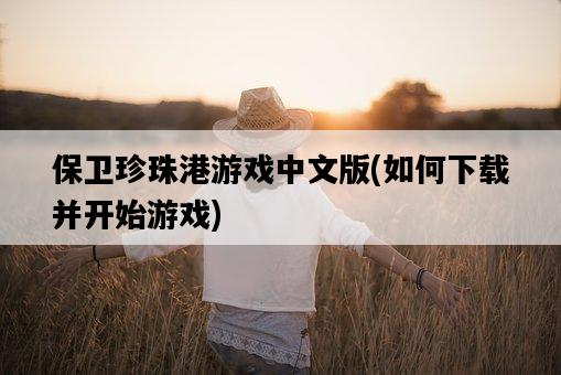 保衛珍珠港游戲中文版，如何下載并開始游戲-圖1