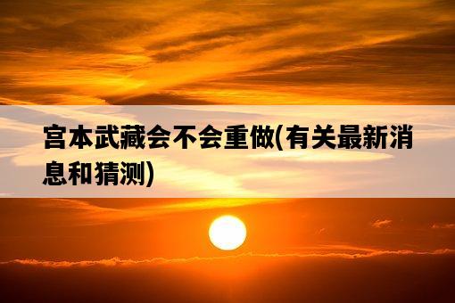 宮本武藏會不會重做，有關最新消息和猜測-圖1