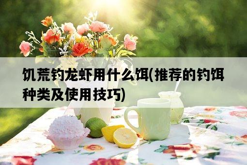 饑荒釣龍蝦用什么餌，推薦的釣餌種類及使用技巧-圖1