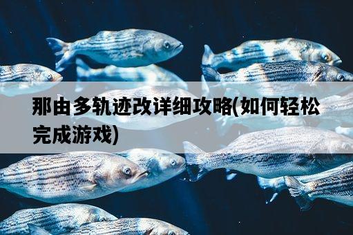 那由多軌跡改詳細攻略，如何輕松完成游戲-圖1