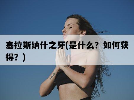 塞拉斯納什之牙,是什么?如何獲得?-圖1 塞拉斯納什之牙,是什么?如何獲得?-圖1