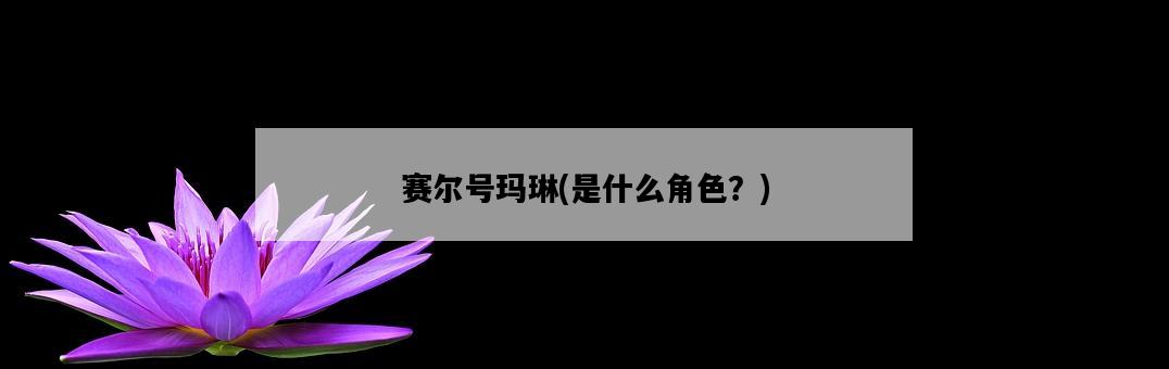 賽爾號瑪琳，是什么角色？-圖1