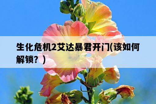 生化危機2艾達暴君開門，該如何解鎖？-圖1