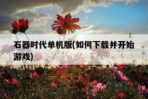 石器時代單機版，如何下載并開始游戲-圖1