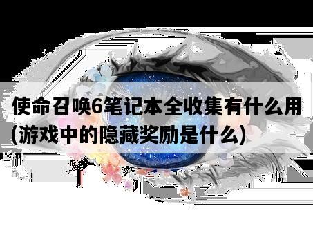 使命召喚6筆記本全收集有什么用，游戲中的隱藏獎勵是什么-圖1