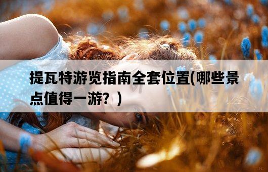 提瓦特游覽指南全套位置，哪些景點值得一游？-圖1