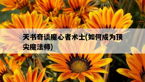 天書奇談魔心者術士，如何成為頂尖魔法師-圖1