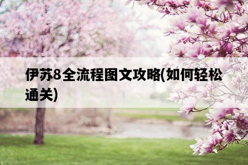 伊蘇8全流程圖文攻略，如何輕松通關-圖1