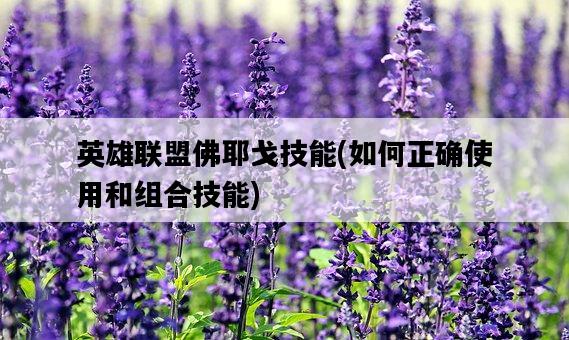 英雄聯盟佛耶戈技能，如何正確使用和組合技能-圖1