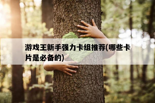 游戲王新手強力卡組推薦，哪些卡片是必備的-圖1
