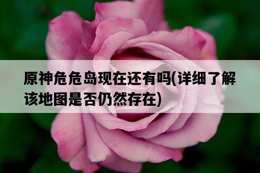 原神危危島現在還有嗎，詳細了解該地圖是否仍然存在-圖1