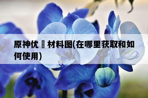 原神優菈材料圖，在哪里獲取和如何使用-圖1