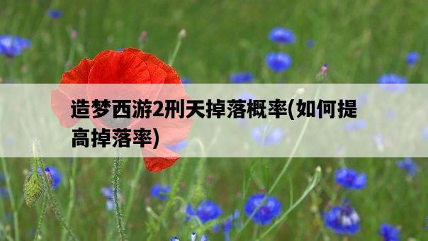 造夢西游2刑天掉落概率，如何提高掉落率-圖1