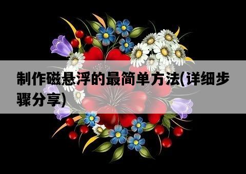 制作磁懸浮的最簡單方法，詳細步驟分享-圖1
