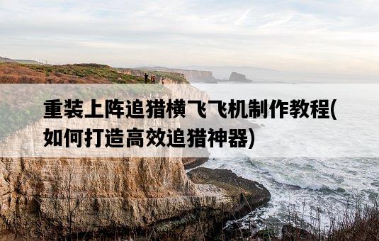 重裝上陣追獵橫飛飛機制作教程，如何打造高效追獵神器-圖1