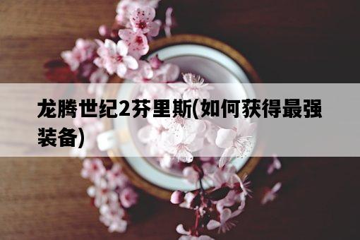 龍騰世紀2芬里斯，如何獲得最強裝備-圖1