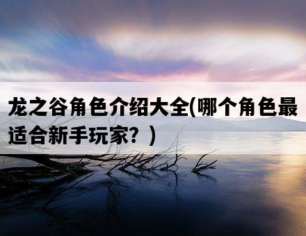 龍之谷角色介紹大全，哪個角色最適合新手玩家？-圖1