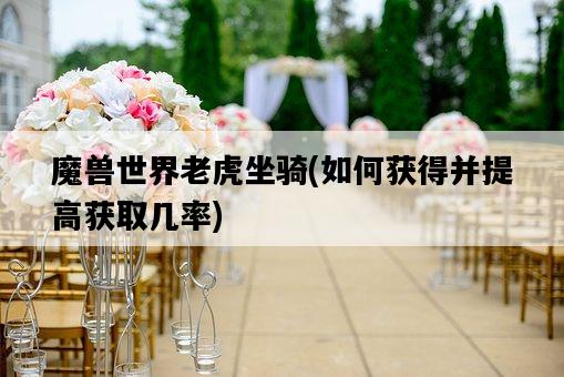 魔獸世界老虎坐騎，如何獲得并提高獲取幾率-圖1