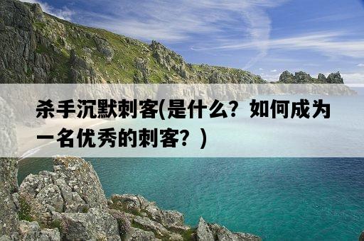 殺手沉默刺客，是什么？如何成為一名優秀的刺客？-圖1