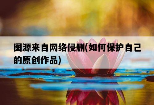圖源來自網絡侵刪，如何保護自己的原創作品-圖1
