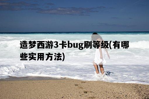 造夢西游3卡bug刷等級，有哪些實用方法-圖1