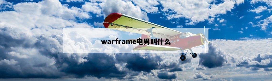 warframe電男叫什么-圖1