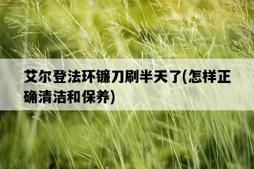 艾爾登法環鐮刀刷半天了，怎樣正確清潔和保養-圖1