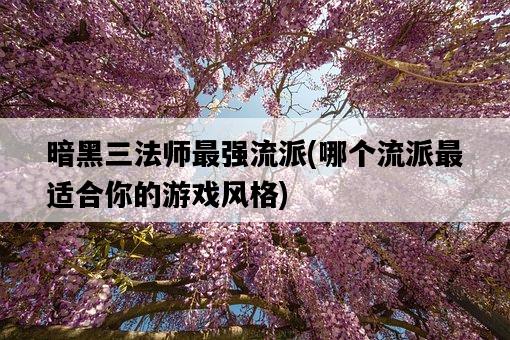 暗黑三法師最強流派，哪個流派最適合你的游戲風格-圖1