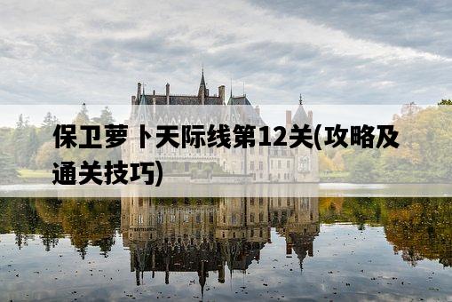 保衛蘿卜天際線第12關，攻略及通關技巧-圖1