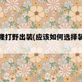 布隆打野出裝，應該如何選擇裝備-圖1
