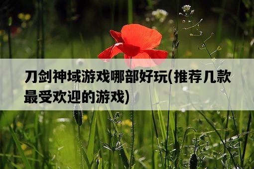 刀劍神域游戲哪部好玩，推薦幾款最受歡迎的游戲-圖1