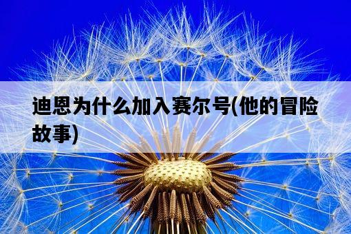 迪恩為什么加入賽爾號，他的冒險故事-圖1