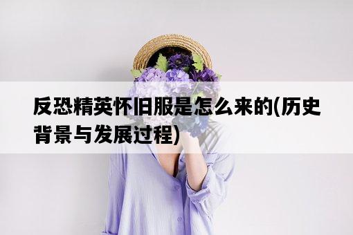 反恐精英懷舊服是怎么來的，歷史背景與發展過程-圖1