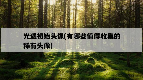 光遇初始頭像，有哪些值得收集的稀有頭像-圖1